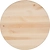 Столешница круглая береза сорт АВ 28х800x800 мм