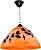 Подвес потолочный 1xE27x60 Вт стекло оранжевый 30x30x20 см