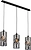 Подвесная люстра Vitaluce V4853-1/3S черная 3ХE27Х40Вт