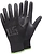 Перчатки садовые TEGERA нейлон черные размер 8