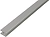 Профиль Н-образный алюминиевый анодированный GAH ALBERTS 8.9x20x1.5x1000 мм