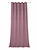 Штора портьерная Однотонная розовая 140х280 см