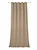 Штора портьерная Однотонная бежевая 140х280 см