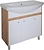 Тумба напольная под раковину АСБ-Мебель Альпина 80 см МДФ