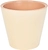 Горшок для цветов London D 12,5 см/1л сливочный