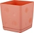 Горшок для цветов InGreen MICROCOSM 0,8л Персиковая карамель