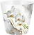 Горшок для цветов InGreen London Orchid Deco D160 мм, 1,6 л  белая орхидея