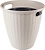 Кашпо напольное Rattan D233мм/7 л с внутренним горшком 4,5 л сливочный