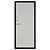 Дверь металлическая Дверной континет Теплолюкс белое дерево 96х205 см, левая