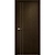 Межкомнатная дверь Verda Вертикаль ДГ с молдингом 200х60 см, коричневый