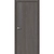 Межкомнатная дверь Casaporte ТОЛЕДО 03 ПВХ с зарезами 200х80 см, серый