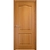 Межкомнатная дверь Verda Классика глухая с зарезами 200х70 см ПВХ миланский орех