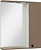 Шкаф зеркальный Runo Римини 65, 65x75 см бежевый