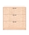 Комод Феликс №1 3 ящика напольный 80х48х78 см, альпийский дуб
