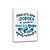 Картина-мотиватор Симфония на подрамнике Пока есть ноги 30х40 см