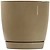 Горшок Form Plastic Toscana 0742-002 d15 см 2,2 л пластиковый кофейный
