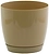 Горшок Form Plastic Toscana 0743-002 d17 см 3 л пластиковый кофейный