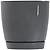 Горшок Form Plastic Toscana 0744-059 d19 см 4,4 л пластиковый серый