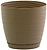 Горшок Form Plastic Sahara 3040-002 d19 см 3,35 л пластиковый кофейный