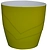 Кашпо Plast Avenue Грация d17 см 2,8 л полипропилен фисташковое 