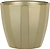Кашпо керамическое Scheurich 939 декор Голд D18