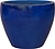 Кашпо Star Sky d35 керамическое голубое