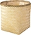 Горшок плетеный бамбук D20 H20 см 803336