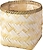 Горшок плетеный бамбук D26 H26 см