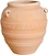 Горшок керамика кувшин терракотовый 27x27x29 см