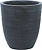 Горшок керамика темно-серый D27 H30 см