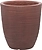Горшок керамика красно-коричневый D27 H30 см
