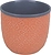 Горшок керамика оранжевый D16,5 H15 см