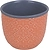 Горшок керамика оранжевый D13 H11 см