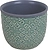 Горшок керамика синий D13 H11 см