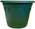 Горшок ГазонCity Roma d34,8 см 15 л полипропиленовый зеленый с поддоном
