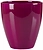 Кашпо керамическое Scheurich D15 H13 1 л фиолетовое