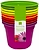 Горшок ГазонCity ДУО d10,5 см 0,48 л пластиковый многоцветный