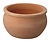 Горшок Бавария d20 см глиняный терракотовый