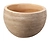 Горшок Терракота 18x11,5 см глиняный оранжевый