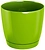 Горшок Планета-Сад d13,5 см полипропиленовый зеленый с поддоном