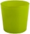 Кашпо NiNaGlass Влада d17 h16 см 2 л стеклянное светло-зеленое
