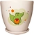 Горшок GARDEN SHOW Animals Zoo d13,5 см 1,4 л керамический в ассортименте