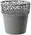 Кашпо Prosperplast Naturo d14,5 см полипропиленовое серое