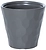 Кашпо Prosperplast Rocka d30 см 12 л полипропиленовое серое