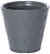 Кашпо Prosperplast Rocka d35 см 19 л полипропиленовое серое