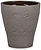 Кашпо Scheurich 652 d13 см керамическое серое