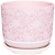 Горшок Гобелен d15 см керамический розовый с поддоном