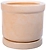 Горшок Цилиндр d18 см керамический бежевый