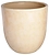 Горшок Кедр №4 d36 см керамический бежевый