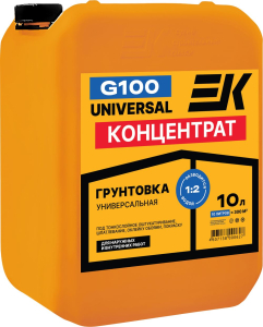 Грунтовка универсальная концентрат EK G100, 10 л